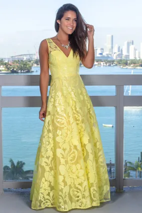Yellow Maxi Dress